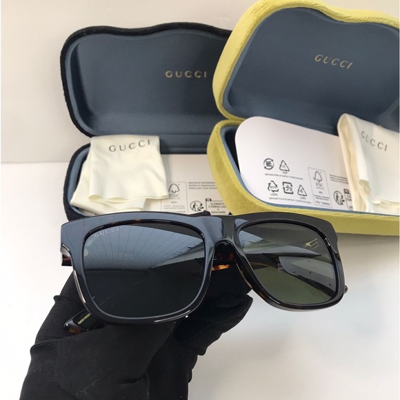 New AUTHENTIC Unisex Gg0158sn 54mm Sunglasses - Picture 11 of 14